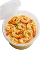 Креветки в соусе Цезарь