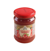 Клубника протёртая с сахаром 280гр