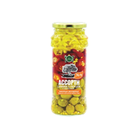 HiFood Оливки с косточкой и перцем №9 550 гр
