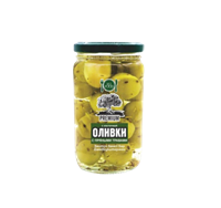 Оливки HiFood премиум с косточкой с пряными травами 350гр