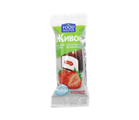 Сырок глазированный Живой Клубника 36гр