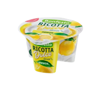 Сыр мягкий Ricotta лимон 50%125гр