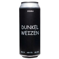 Пиво SIGMA DUNKELWEIZEN темное 5,0% (жб) Алматы