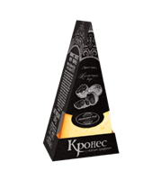 Сыр фасованный Кронес с черным трюфелем 45% 250гр