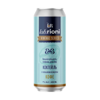Напиток спиртной Lab.Rioni Vintage Series с коньяком и вкусом кофе 7% 0.45
