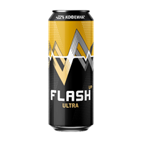 Энергетический напиток в банке FLASH Energy Ultra 0.45л.