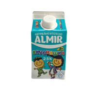 Сладкий Кисломолочный топленый продукт Almir  "Вкусняшка" 2,5% пюрпак 450 гр