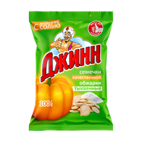 Семечки Джинн тыквенные 100 гр.