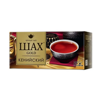 Чай черный Шах Gold Кенийский 25 пакетов