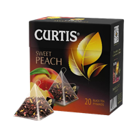 Чай Curtis Fantasy Peach 20 пирамид