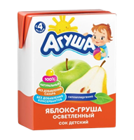Сок Агуша Груша осветленный 200мл