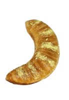 Слойка Груша Bakery полумесяц с бананом