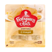 Блинчики Бабушка Аня с птицей 420гр 