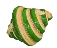 Круассан Груша Bakery цветной взбитые сливки с фисташковой начинкой