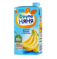 Сок ФрутоНяня Банан с мякотью 0.5л
