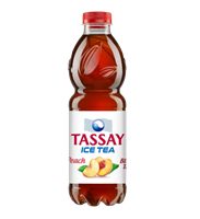 Холодный чай Tassay Ice Tea Черный с персиком 0,5л