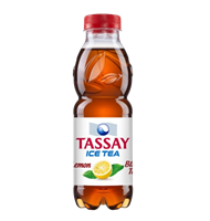 Холодный чай Tassay Ice Tea Черный с лимоном 0,5л