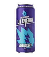 Энергетический напиток Lit Energy Blueberry 0,45л