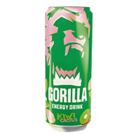 Энергетический напиток Gorilla Киви-Кактус банке 0,45 л