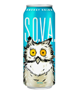 Энергетический напиток S.O.V.A. Naturel 0.5л.