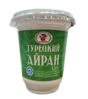Турецкий айран Багратион 1,5% п/стакан 250гр