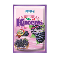 Кисель Омега Ежевика 90гр