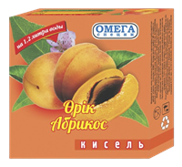 Кисель Омега Абрикос 170гр