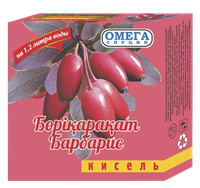 Кисель Омега Барбарис 170гр