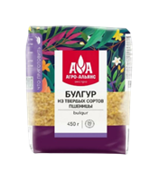 Крупа Булгур Агро-Альянс Экстра пшеничная 450гр 