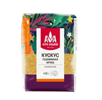 Крупа Кускус Агро-Альянс Экстра пшеничная 450гр 