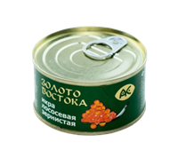 Икра лососевая зернистая Золото Востока ж/б 95гр