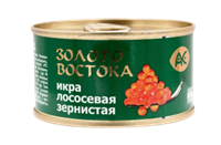Икра лососевая зернистая Золото востока ж/б 130гр 