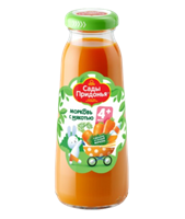Сок Сады Придонья Морковь с мякотью ст/бут 0,2л