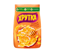 Хлопья Хрутка Медовые 270гр