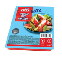 Крабовое мясо VICI 200гр