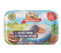 Десертная масса Масленково с черносливом и грецким орехом 350гр