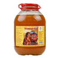 Пиво Imperial Barrel Трамвай №13 нефильтрованное 4,5% Россия 3л 