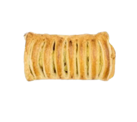 Слойка с картофелем и грибами 100г