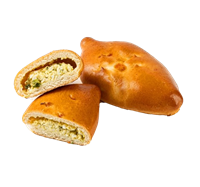 Пирожок с яйцом и рисом 65гр