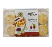 Сырники Sweet Premium с вишней 8шт 480гр
