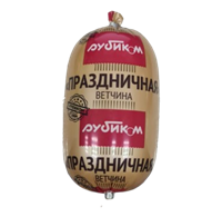 Ветчина Рубиком Праздничная 400гр