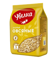 Хлопья овсяные Увелка 400гр