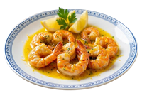 Креветки в апельсиновом соусе