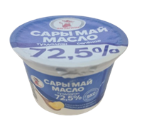 Масло Крестьянское Багратион соленое 72.5% п/стакан 200гр