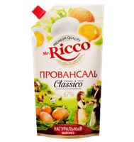 Майонез Mr Ricco Провансаль дой-пак 67% 400мл 