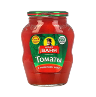 Дядя Ваня Томаты маринованные в томатном соке 680гр