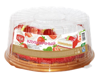 Торт ПБК  Клубничный 600 гр