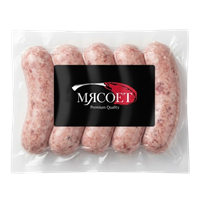 Колбаски Мясоет гриль Баварские из свинины 