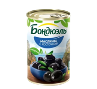 Маслины Bonduelle с косточкой 314мл
