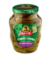 Корнишоны Дядя Ваня по Французски 680гр